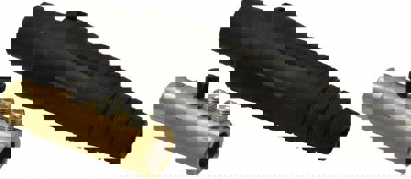 3R NEMA Rated, 600 Volt, 400 Amp, 1/0 to 4/0 AWG, Cam, Double Set Screw, Female Single Pole Plug and Connector